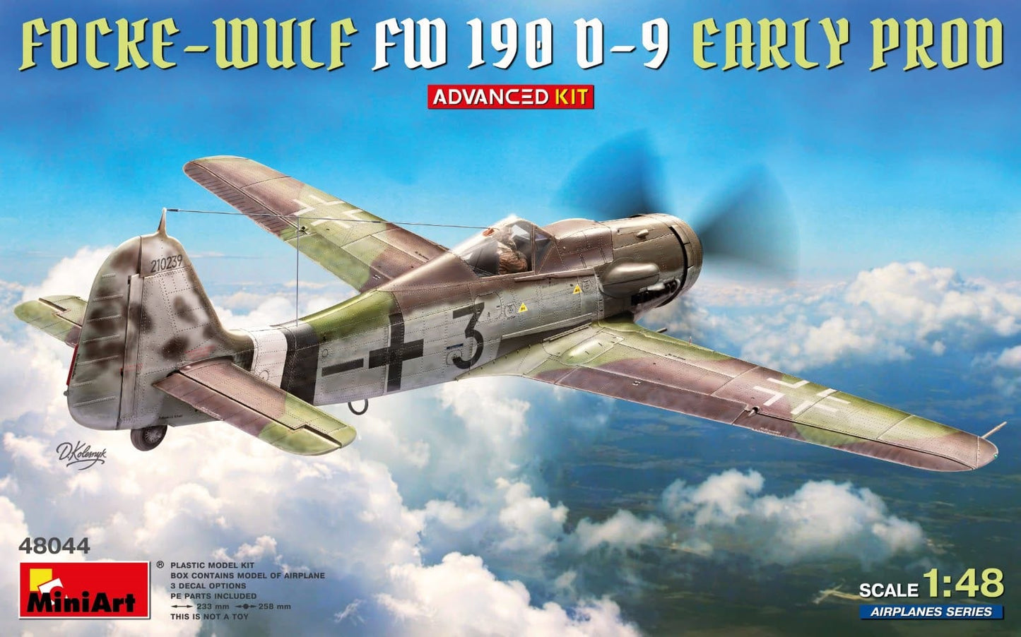 010 - Miniart - 48044 - Focke-Wulf Fw 190 D-9 (early) - primary image