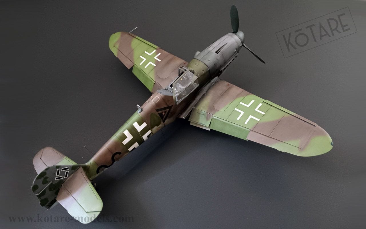 Kotare - 32009 - Messerschmitt Bf 109 K-4 - painted model