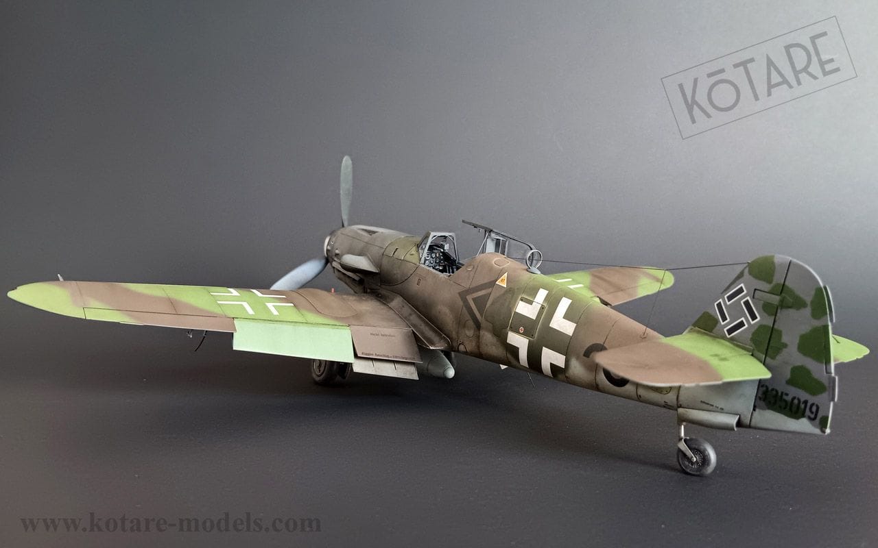 Kotare - 32009 - Messerschmitt Bf 109 K-4 - painted model