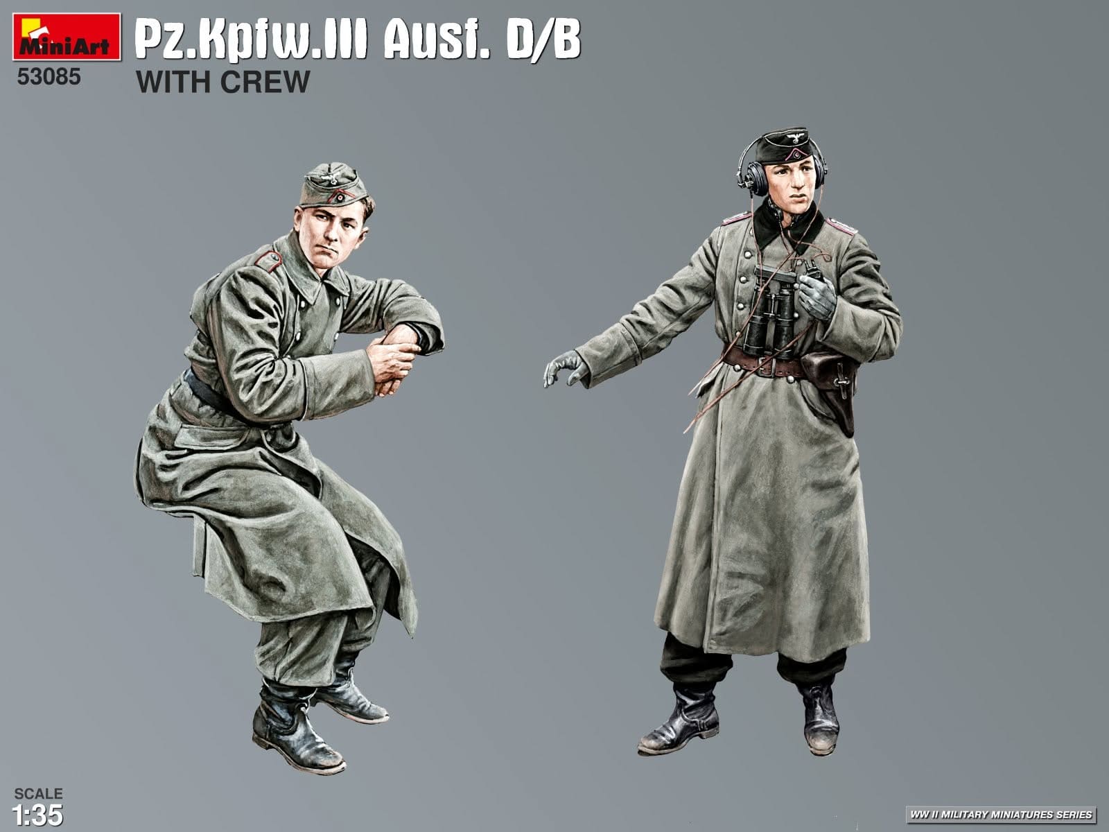 Miniart - 53085 - Pz.Kpfw. III Ausf. B/D with Crew - paint schemes