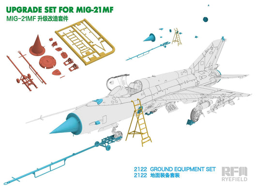 010 - Rye Field Model - 2122 - Mikoyan-Gurevich MiG-21MF Fishbed J Ground Equipment [upgrade kit] - primary image
