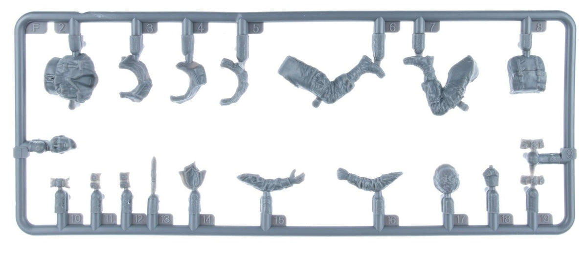 205 - Miniart - 53040 - United States Paratrooper Tank Riders - sprue