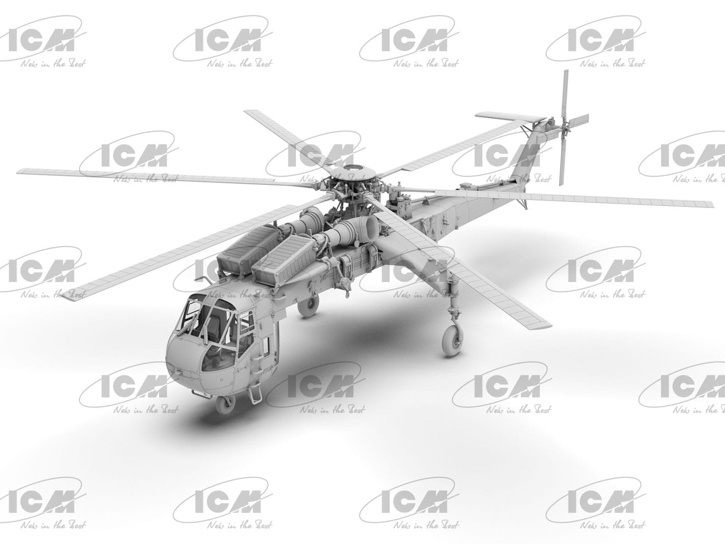 ICM - 72001 - Sikorsky CH-54A Tarhe - digital model