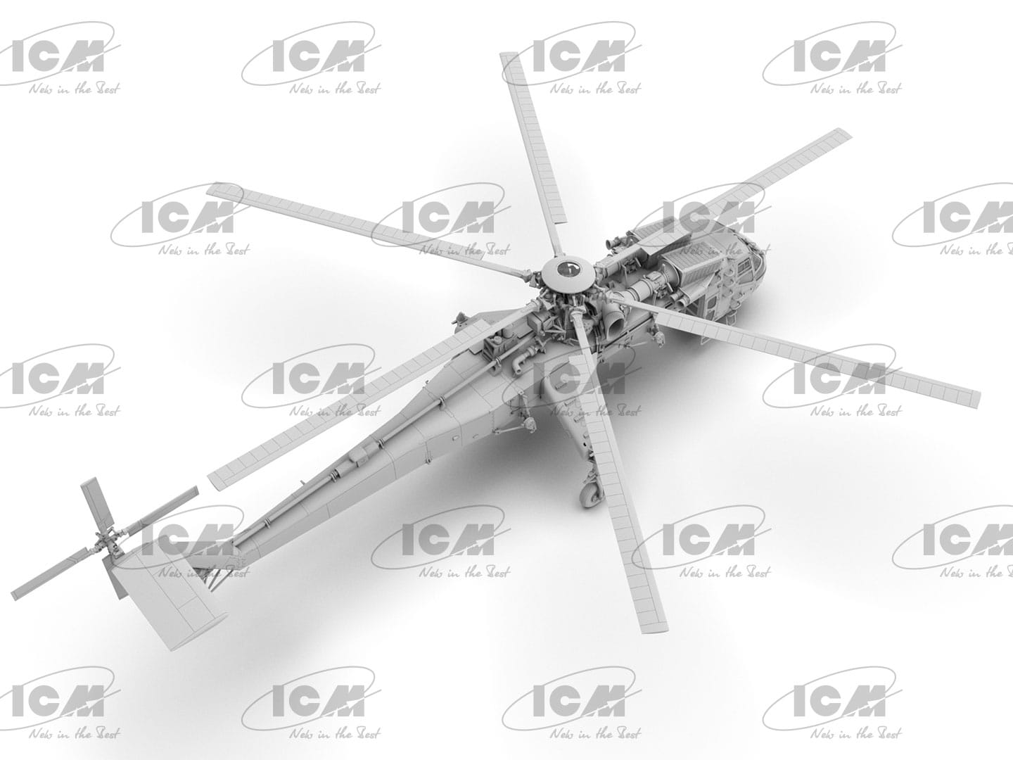 ICM - 72001 - Sikorsky CH-54A Tarhe - digital model