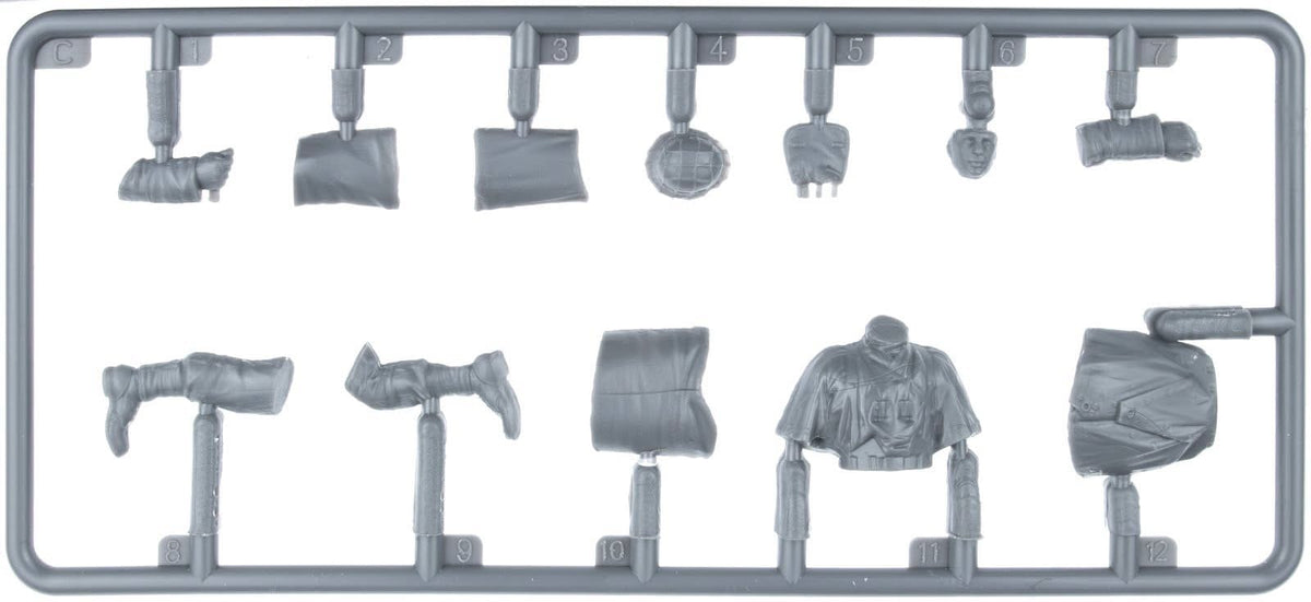 206 - Miniart - 53064 - German Infantry (Ardennes 1944) - sprue