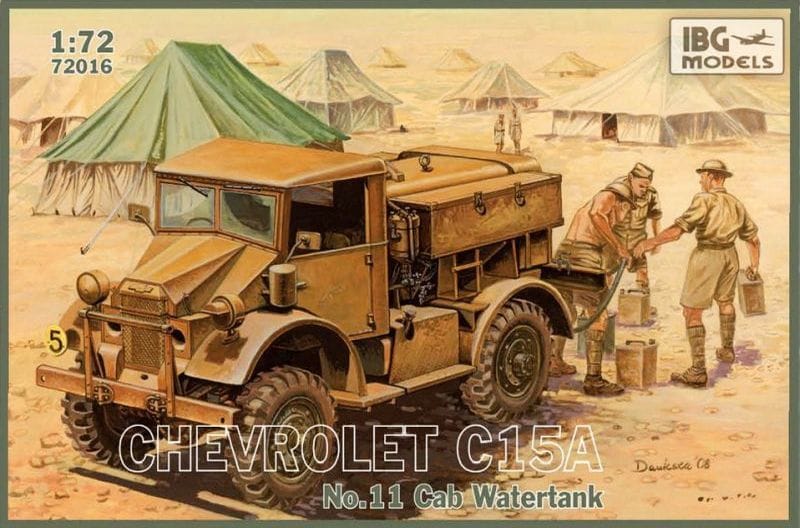 010 - IBG - 72016 - Chevrolet C15A No. 11 Cab Water Tanker - primary image