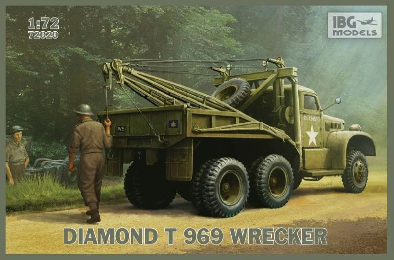010 - IBG - 72020 - Diamond T 969A 4-ton 6x6 Wrecker - primary image