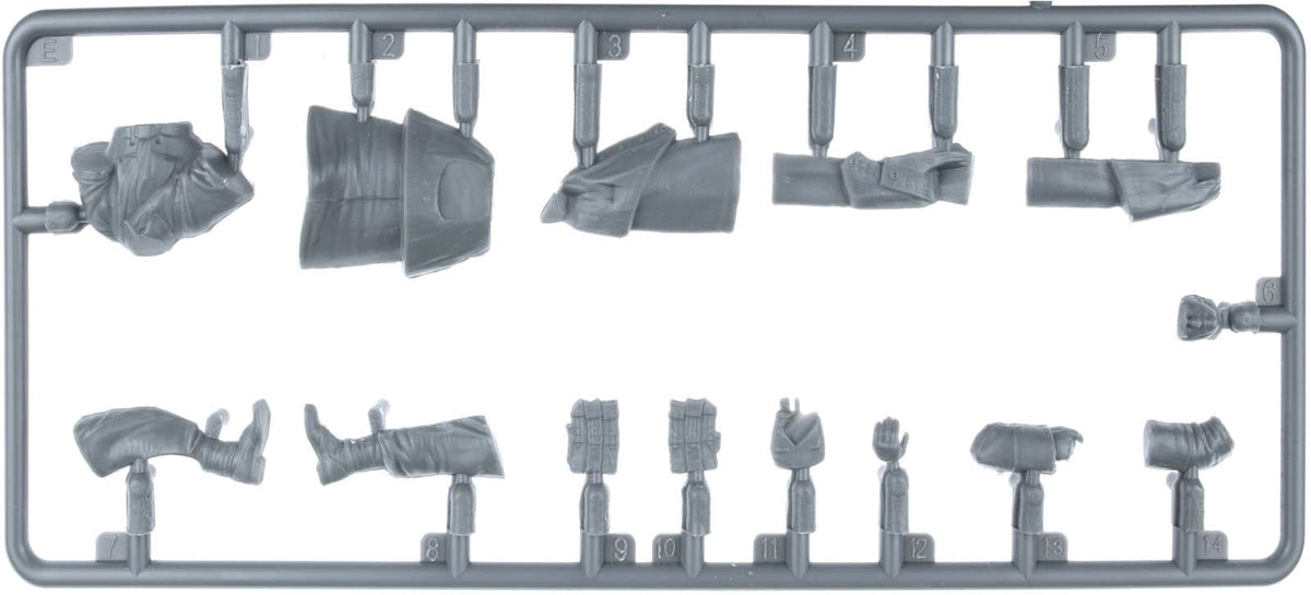 207 - Miniart - 53064 - German Infantry (Ardennes 1944) - sprue