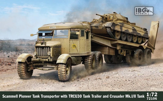 010 - IBG - 72106 - Scammell Pioneer TRMU30 with TRCU30 and Crusader I / II - primary image