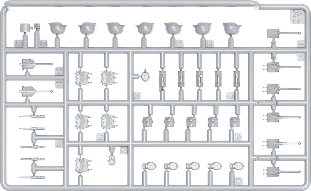 201 - Miniart - 53064 - German Infantry (Ardennes 1944) - sprue