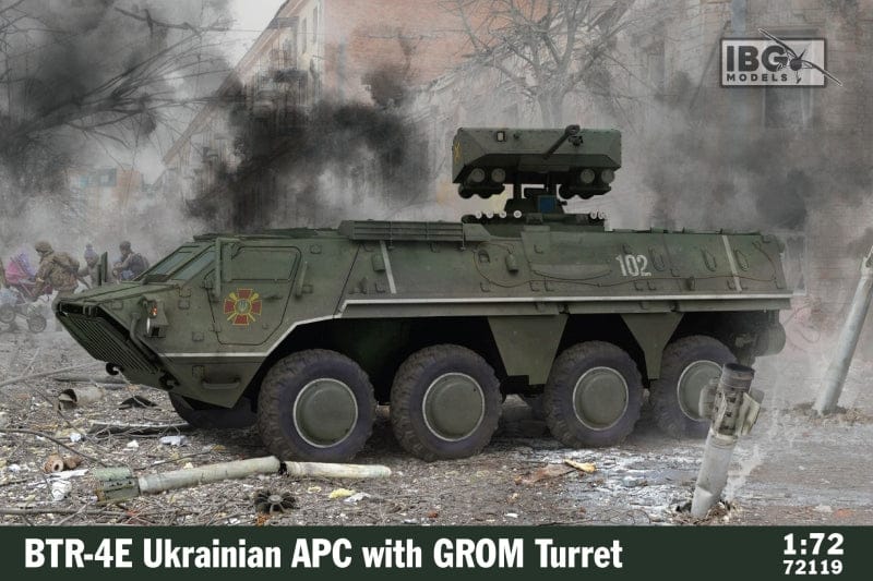 010 - IBG - 72119 - BTR-4E Bucephalus with GROM Turret - primary image