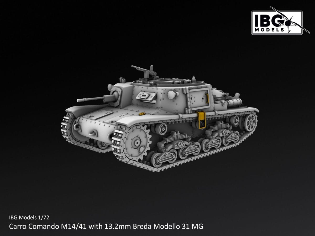IBG - 72130 - Carro Comando M14/41 - digital model
