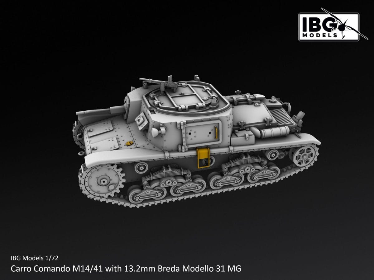 IBG - 72130 - Carro Comando M14/41 - digital model