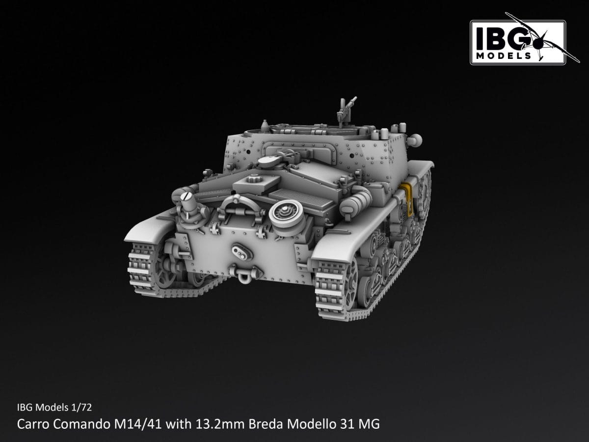 503 - IBG - 72130 - Carro Comando M14/41 - digital model