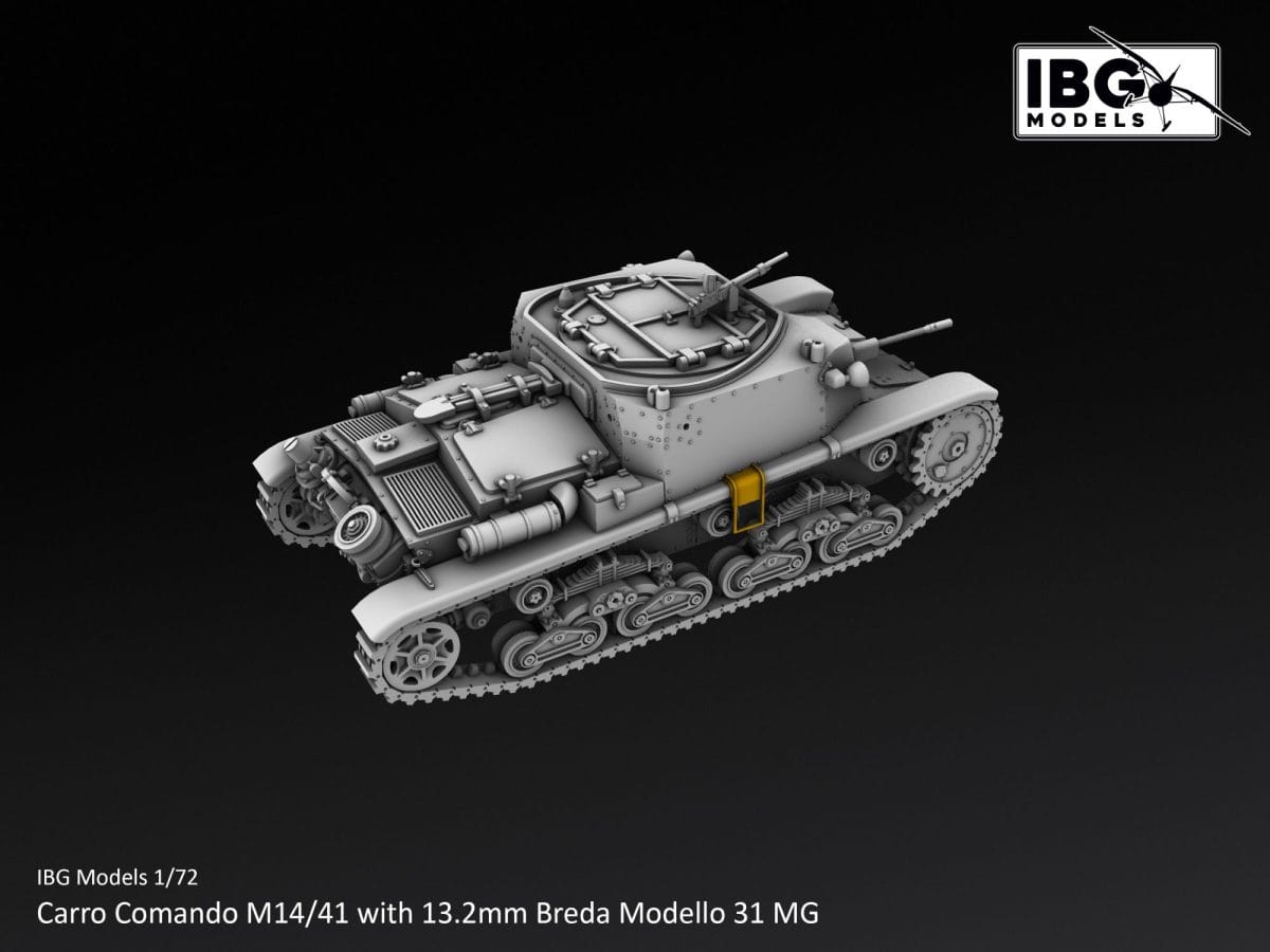 IBG - 72130 - Carro Comando M14/41 - digital model