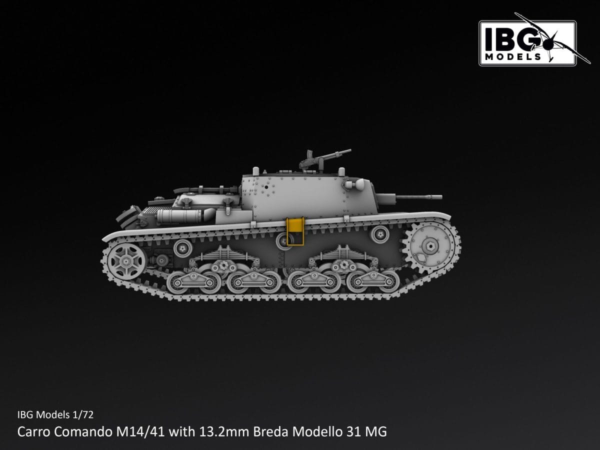 IBG - 72130 - Carro Comando M14/41 - digital model