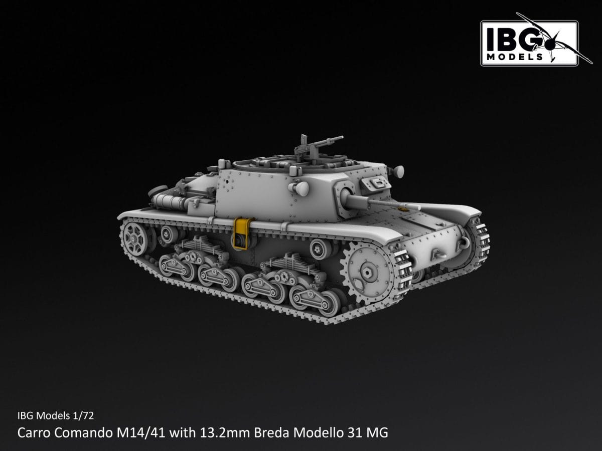 IBG - 72130 - Carro Comando M14/41 - digital model
