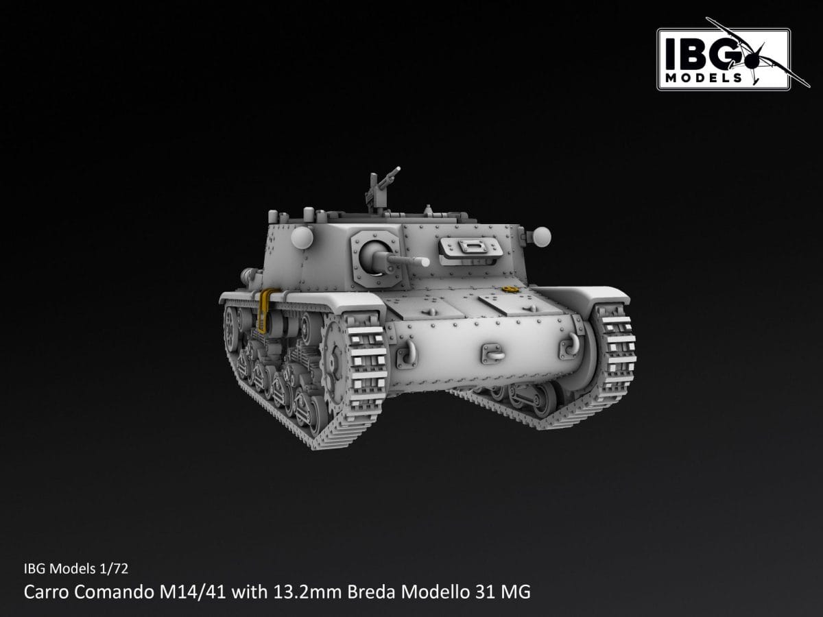 IBG - 72130 - Carro Comando M14/41 - digital model