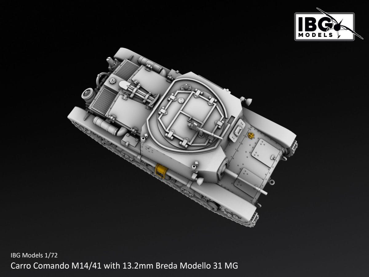 IBG - 72130 - Carro Comando M14/41 - digital model