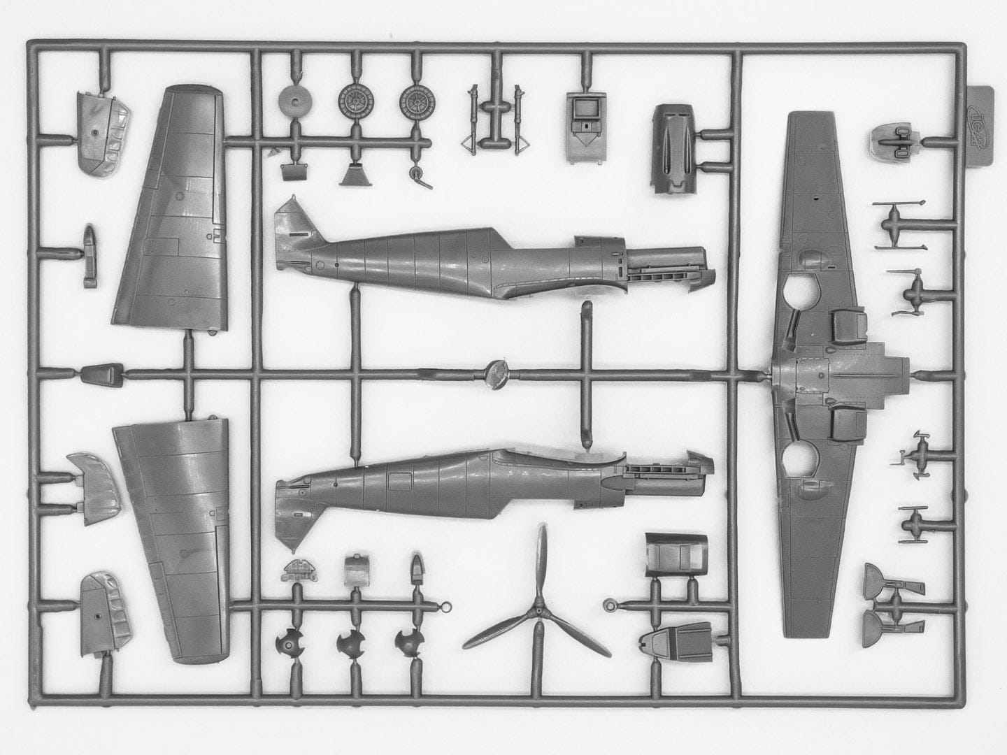 208 - ICM - 72209 - Luftwaffe Night Fighters - sprue