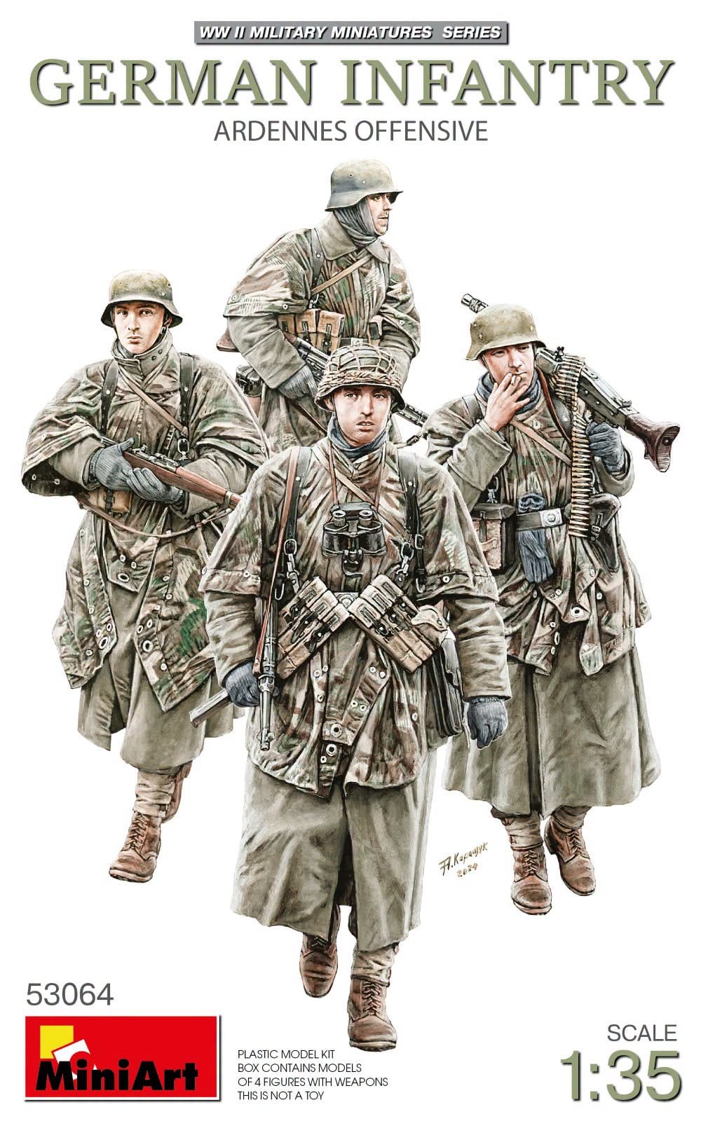 010 - Miniart - 53064 - German Infantry (Ardennes 1944) - primary image