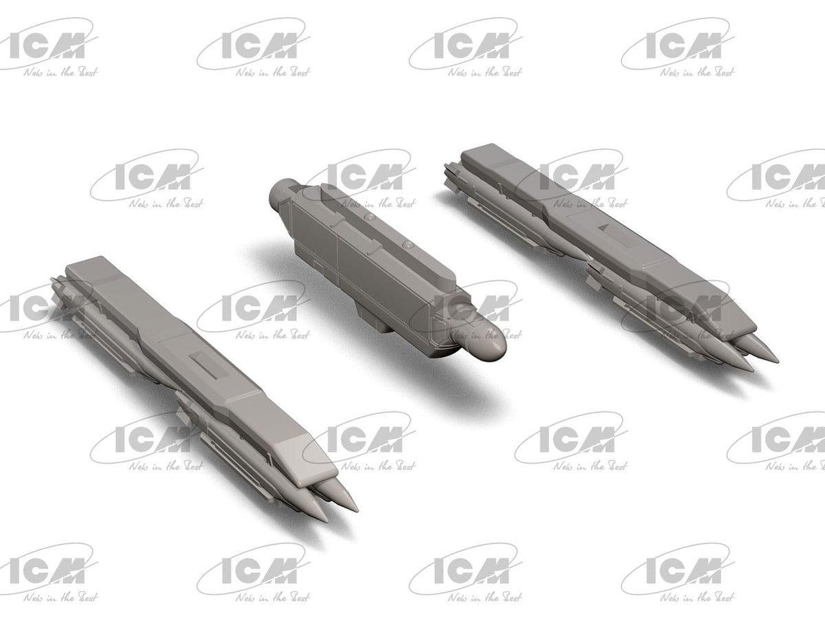 501 - ICM - 72146 - General Dynamics F-16AM Fighting Falcon with GBU-39 - digital model
