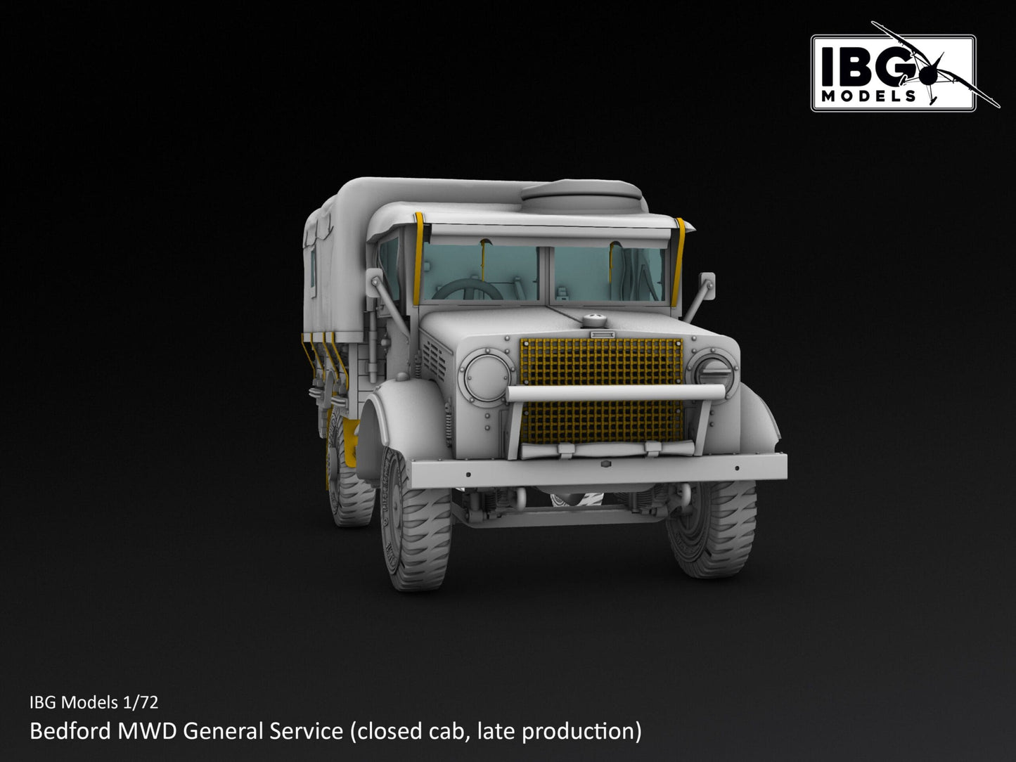 503 - IBG - 72161 - Bedford MWD 15cwt 4x2 GS (Closed Cab) (late) - digital model