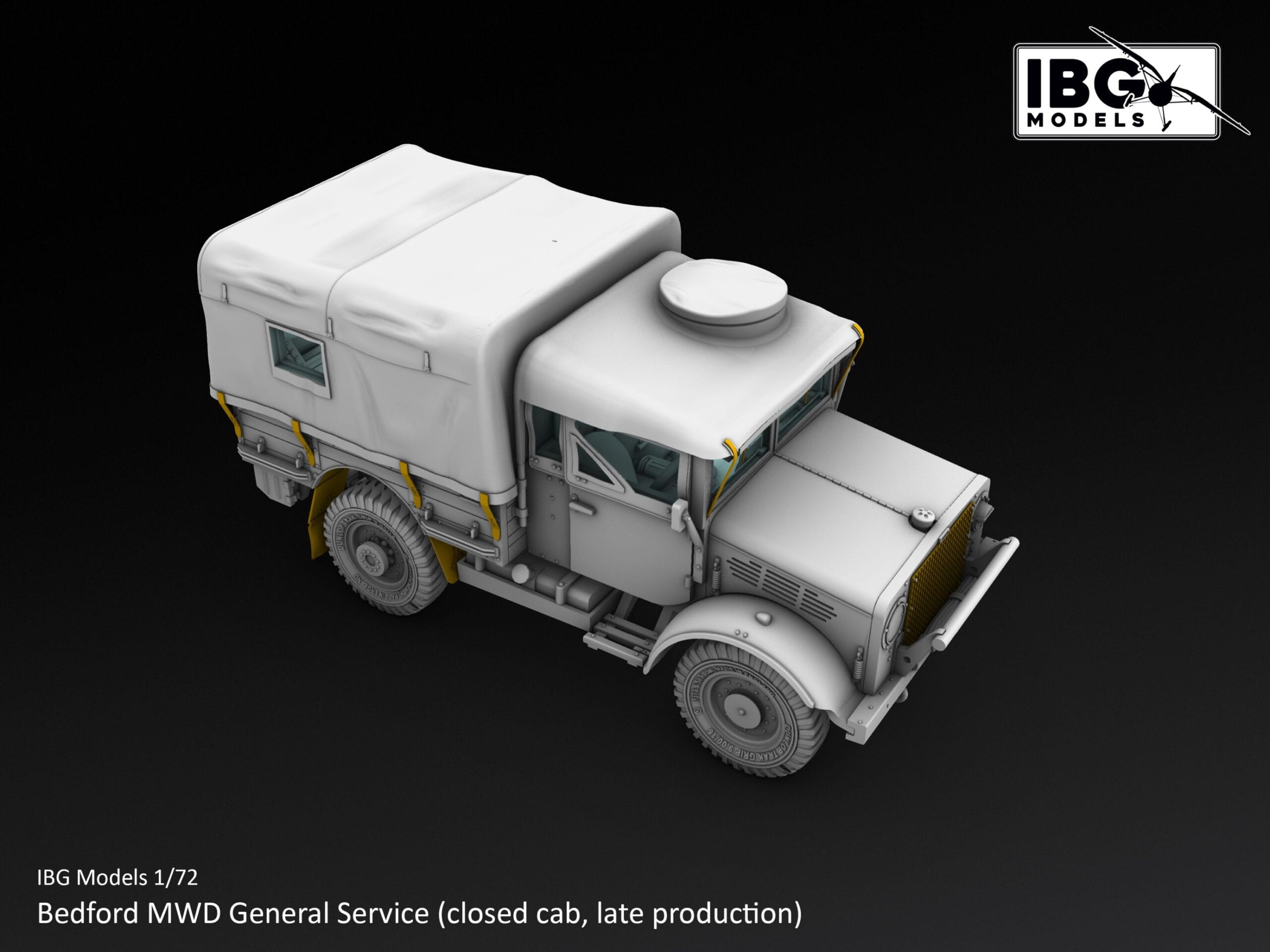 IBG - 72161 - Bedford MWD 15cwt 4x2 GS (Closed Cab) (late) - digital model