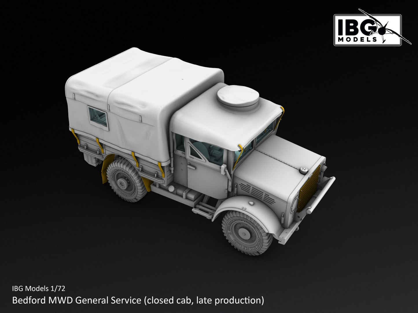502 - IBG - 72161 - Bedford MWD 15cwt 4x2 GS (Closed Cab) (late) - digital model