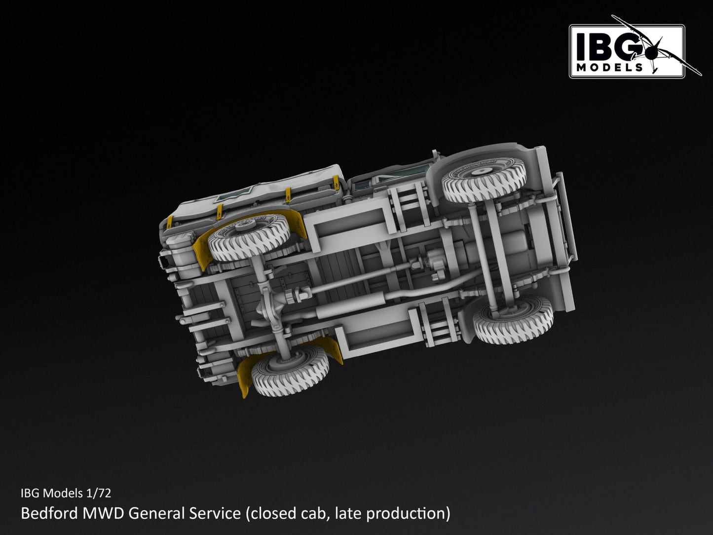 501 - IBG - 72161 - Bedford MWD 15cwt 4x2 GS (Closed Cab) (late) - digital model