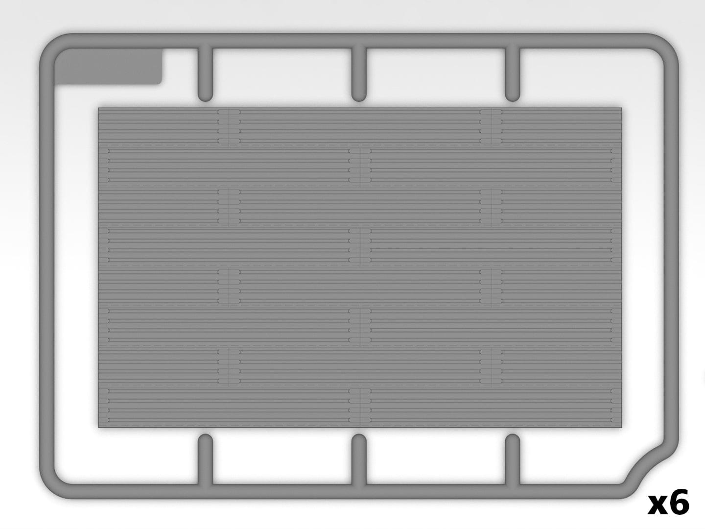 200 - ICM - 72216 - M8A1 Landing Mat - sprue