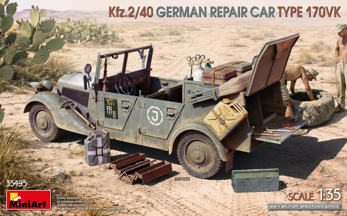 010 - Miniart - 35495 - Mercedes-Benz 170 VK Kfz. 2/40 - primary image