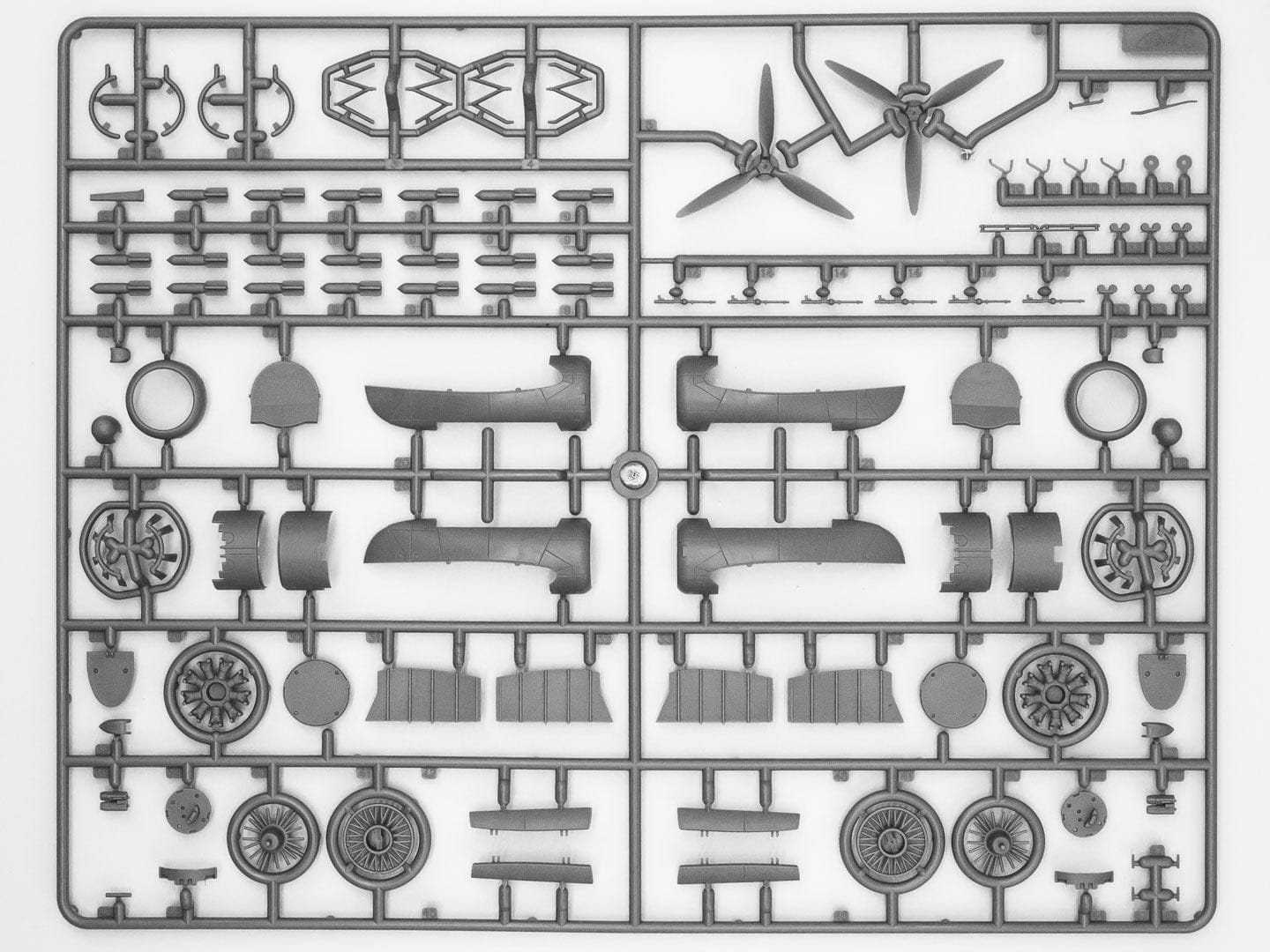 206 - ICM - 72209 - Luftwaffe Night Fighters - sprue