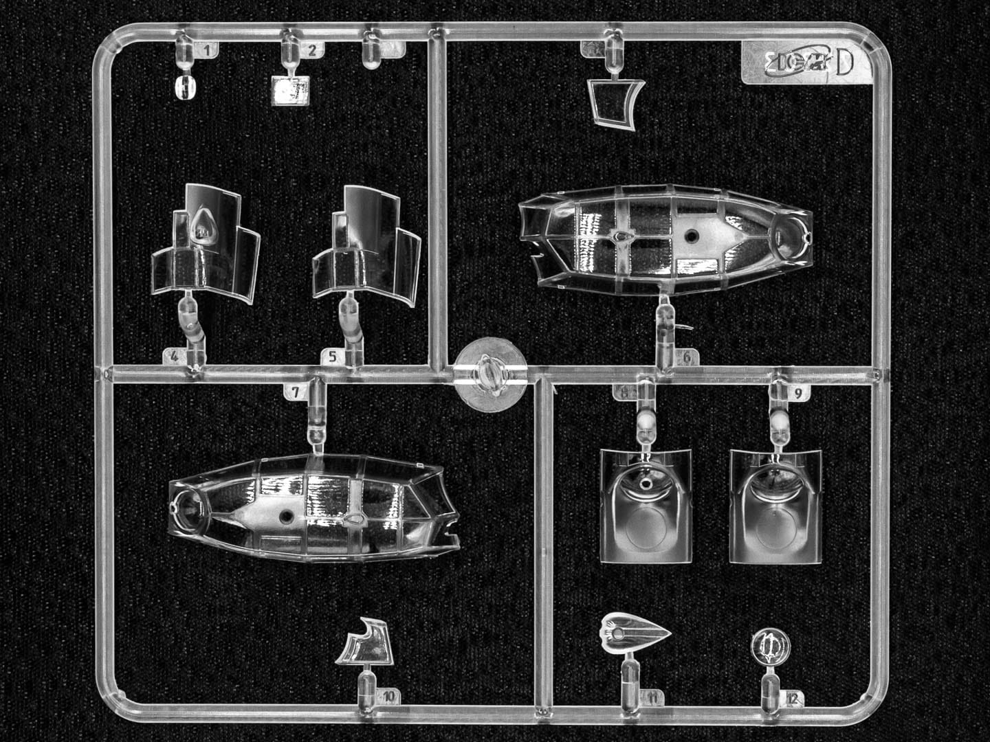 207 - ICM - 72209 - Luftwaffe Night Fighters - sprue