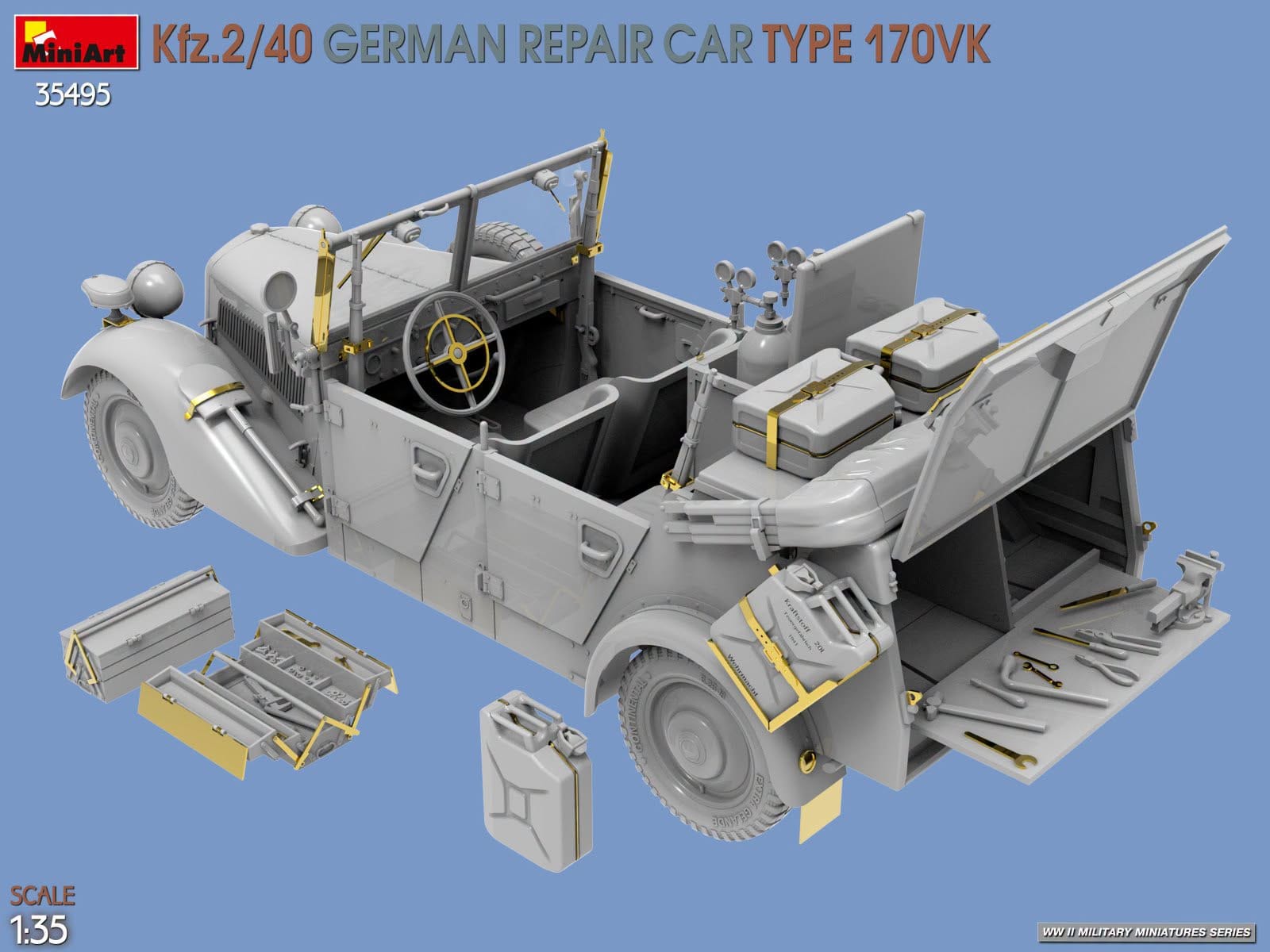 Miniart - 35495 - Mercedes-Benz 170 VK Kfz. 2/40 - digital model