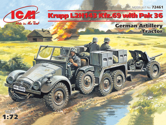 010 - Krupp-Protze L 2 H 143 Kfz. 69 with PaK 36 - primary image