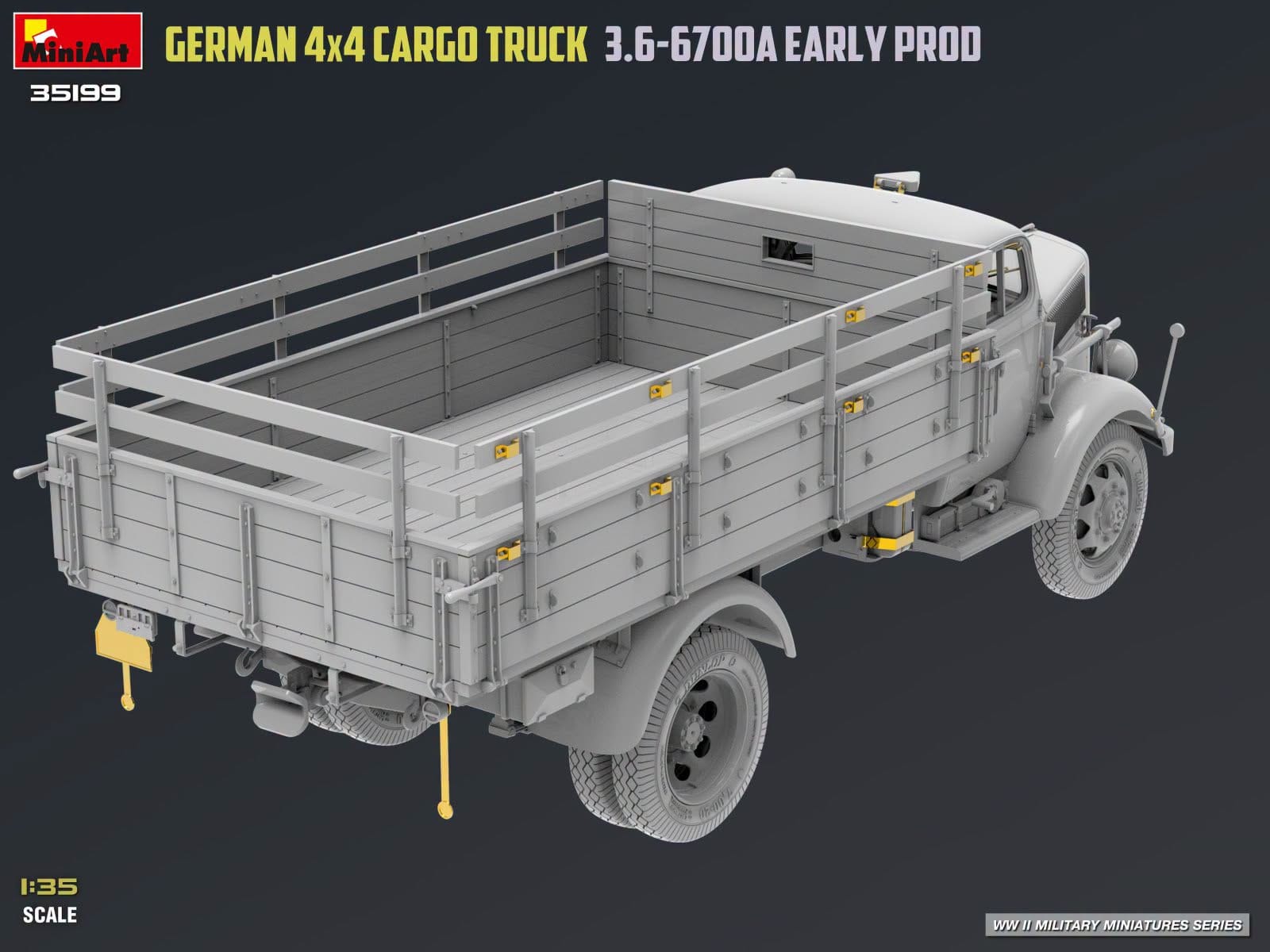 Miniart - 35199 - Opel Blitz 3.6-6700 A (early) - digital model