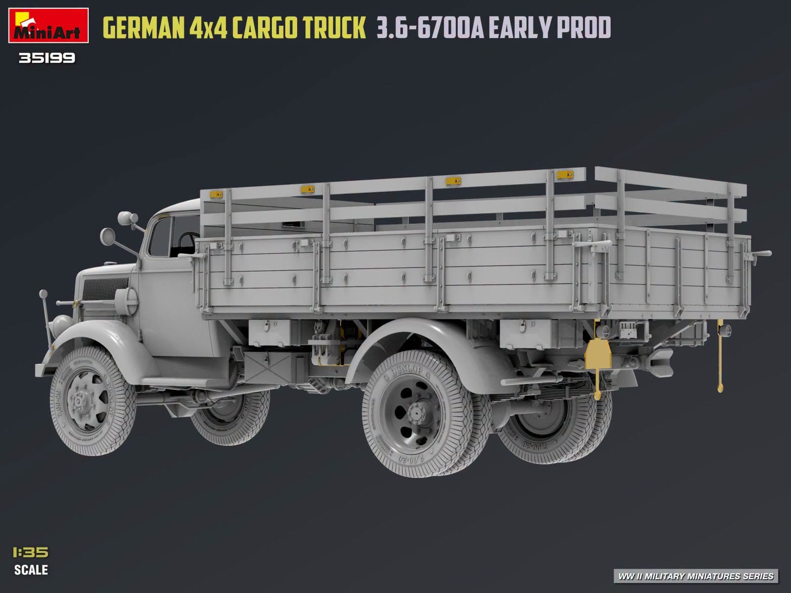 Miniart - 35199 - Opel Blitz 3.6-6700 A (early) - digital model
