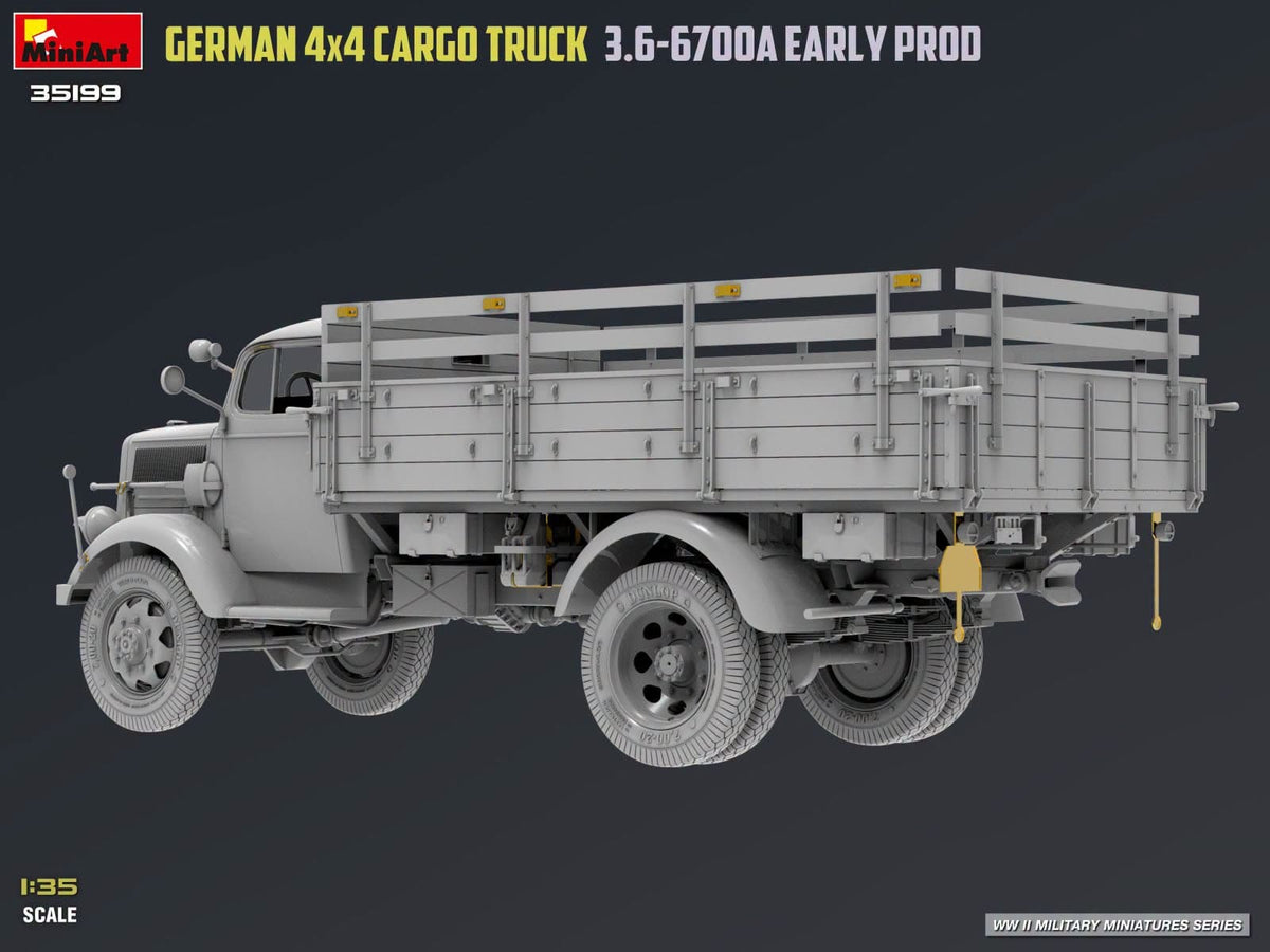 504 - Miniart - 35199 - Opel Blitz 3.6-6700 A (early) - digital model