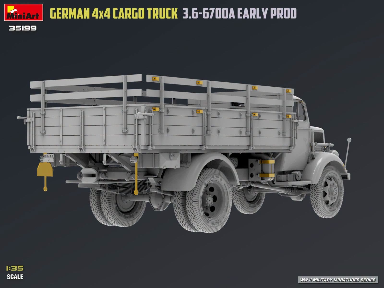 Miniart - 35199 - Opel Blitz 3.6-6700 A (early) - digital model