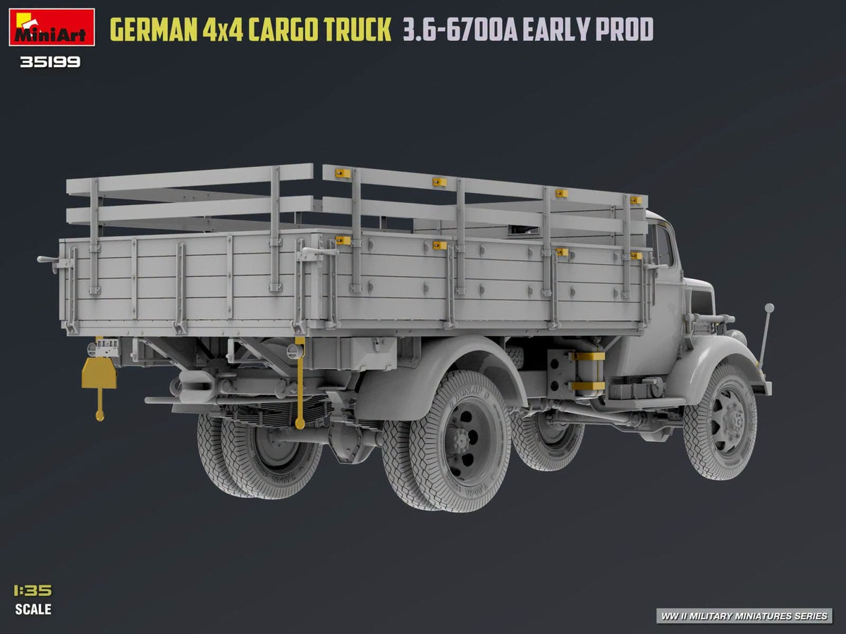 505 - Miniart - 35199 - Opel Blitz 3.6-6700 A (early) - digital model