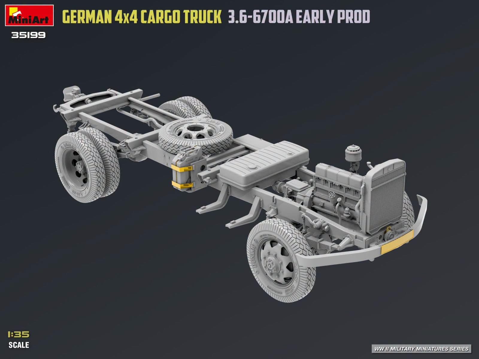 Miniart - 35199 - Opel Blitz 3.6-6700 A (early) - digital model