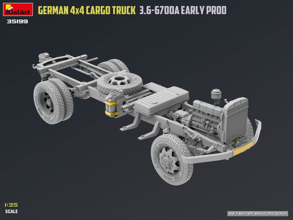 508 - Miniart - 35199 - Opel Blitz 3.6-6700 A (early) - digital model