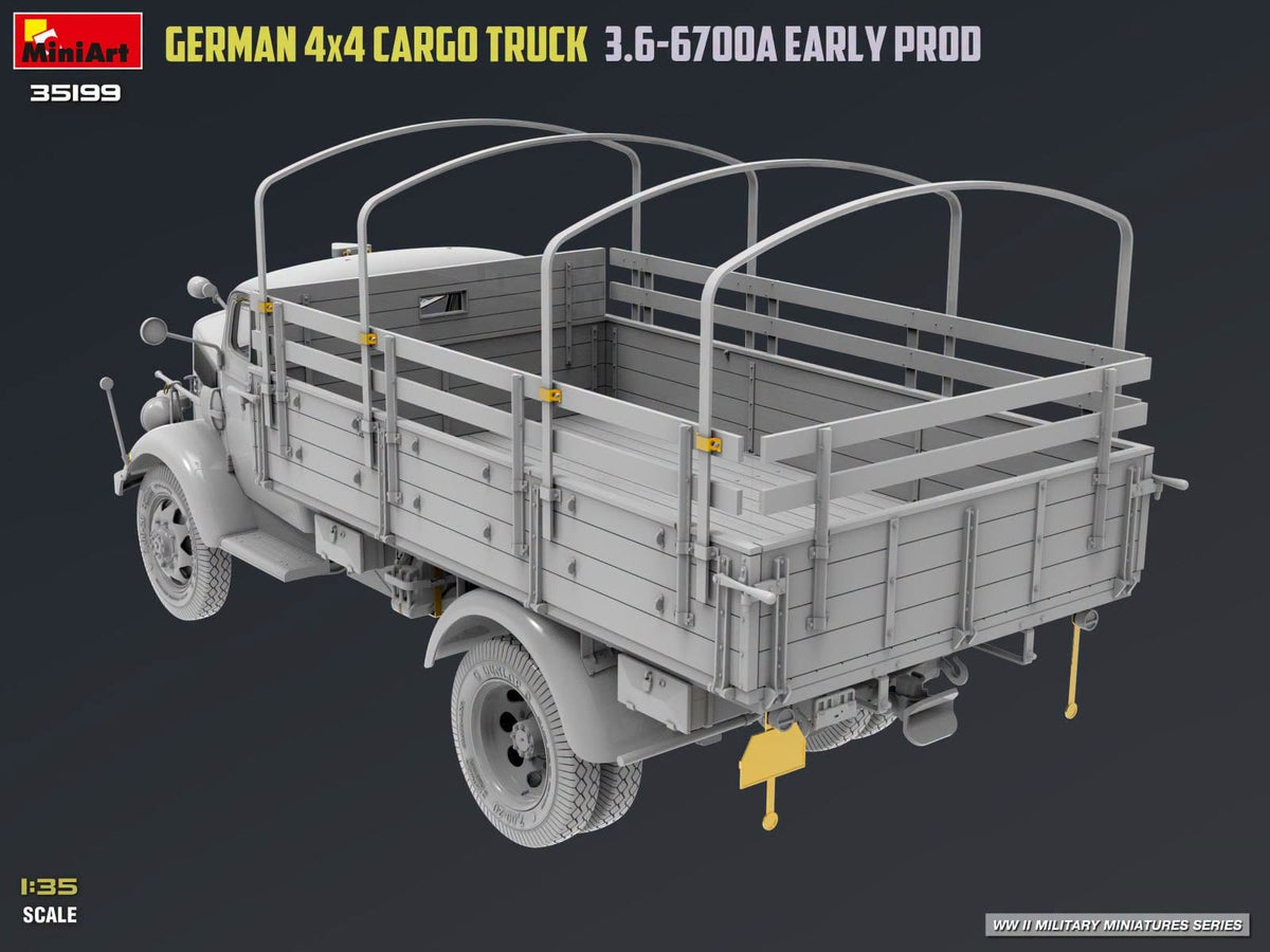 501 - Miniart - 35199 - Opel Blitz 3.6-6700 A (early) - digital model