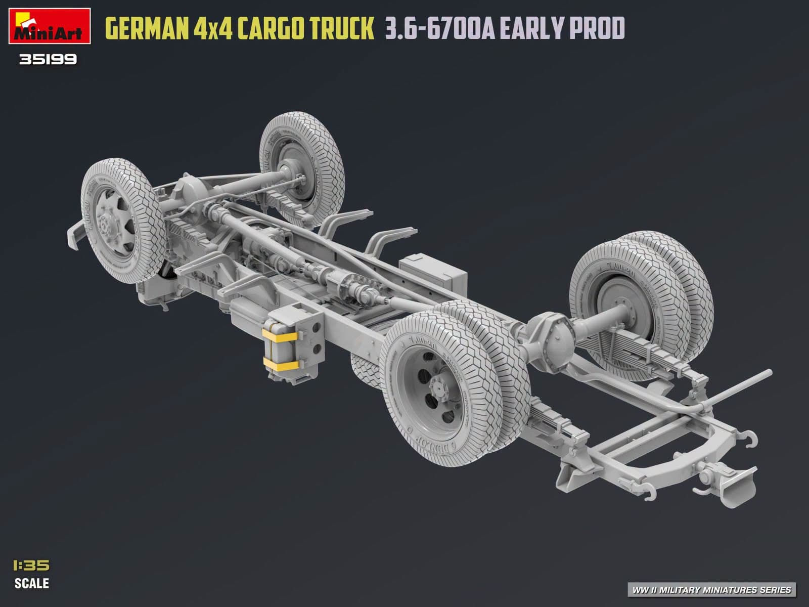 Miniart - 35199 - Opel Blitz 3.6-6700 A (early) - digital model