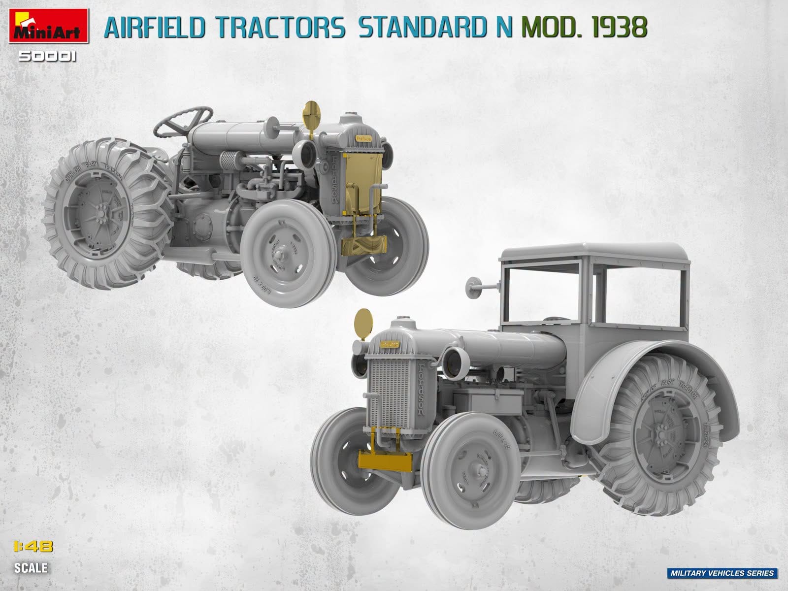 Miniart - 50001 - Fordson Airfield Tractors Model N (1938) - digital model