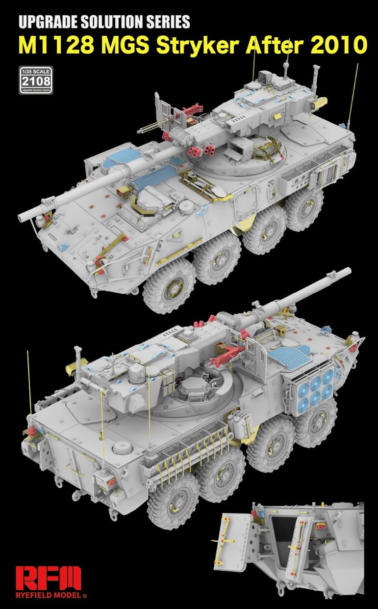280 - Rye Field Model - 2108 - M1128 MGS Stryker [upgrade kit] - photo-etched parts