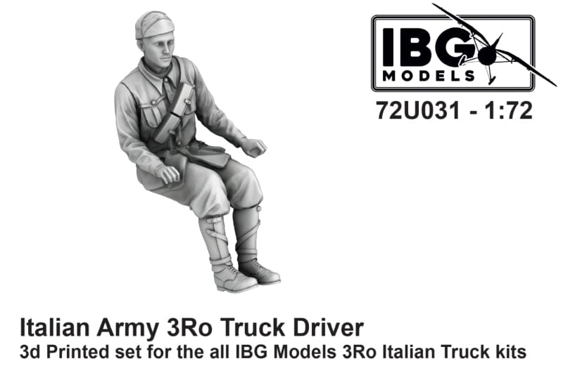 010 - IBG - 72U031 - Italian Lancia 3Ro Driver - primary image