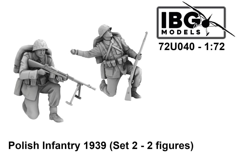 010 - IBG - 72U040 - Polish Infantry Set 2 (1939) - primary image