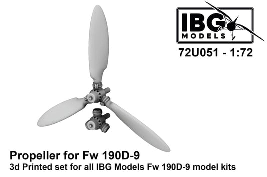 010 - IBG - 72U051 - Focke-Wulf Fw 190 D-9 Propeller - primary image
